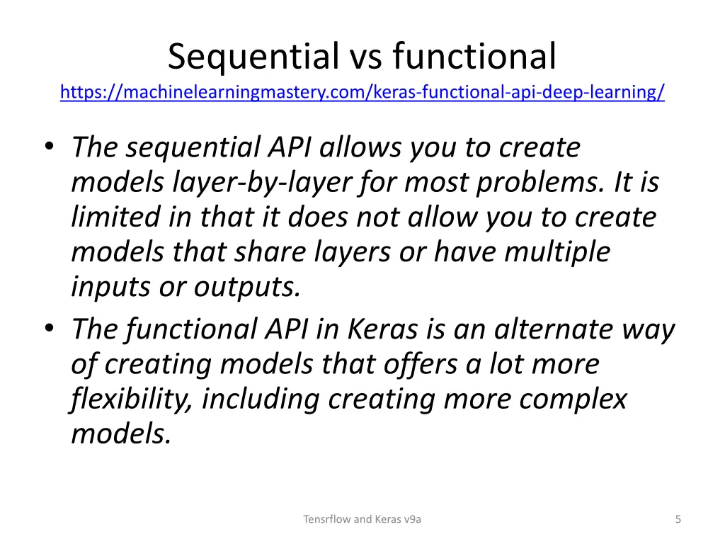 sequential vs functional https