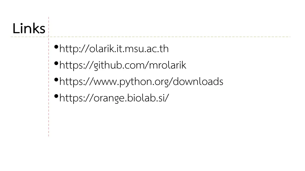 links
