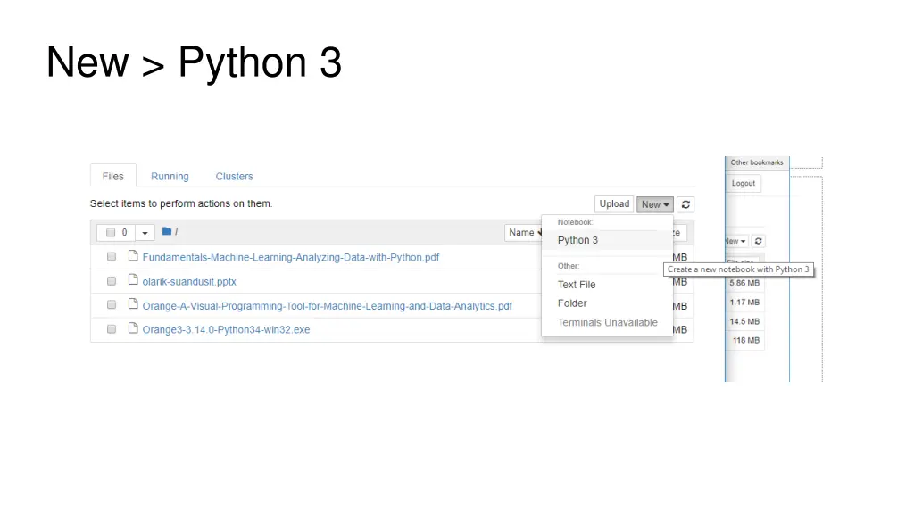 new python 3