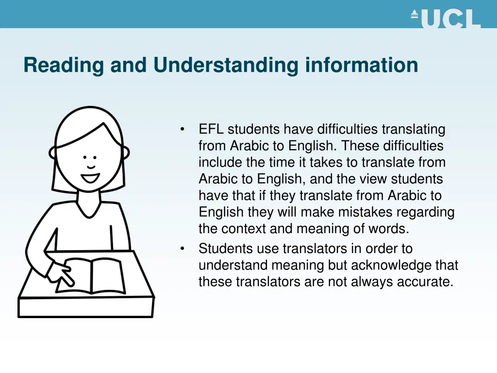 reading and understanding information 1