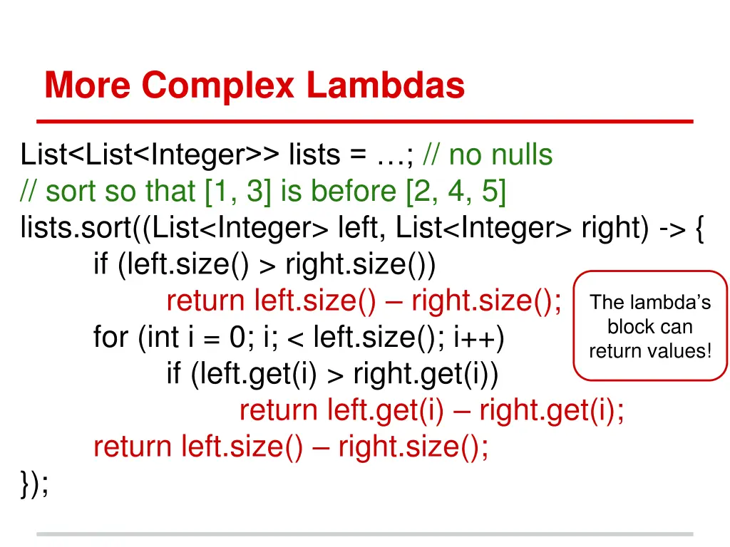 more complex lambdas 1