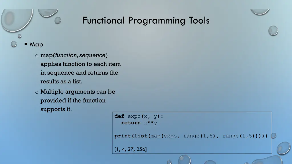 functional programming tools 2