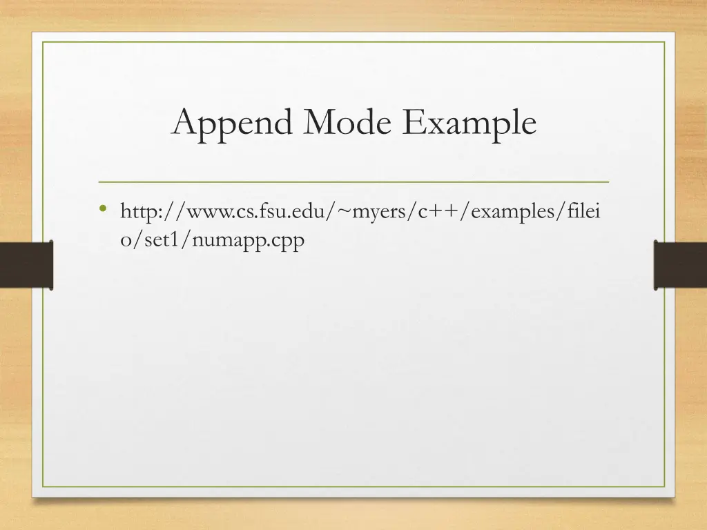 append mode example