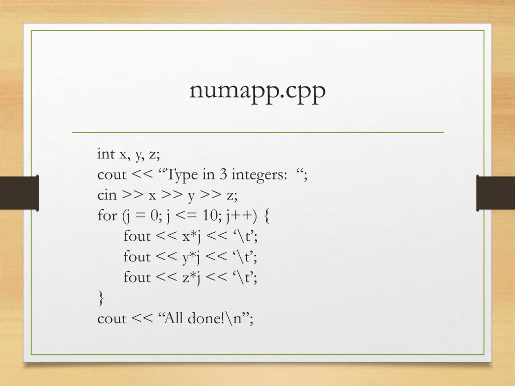 numapp cpp 1