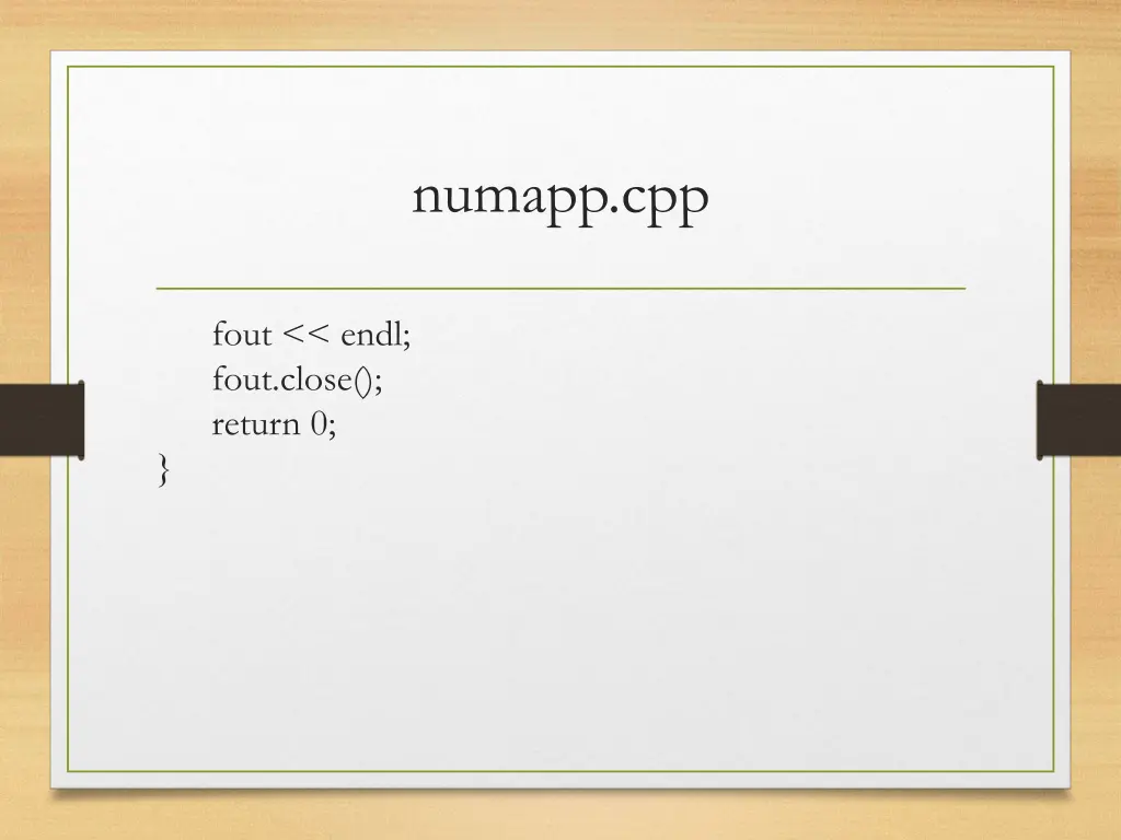 numapp cpp 2