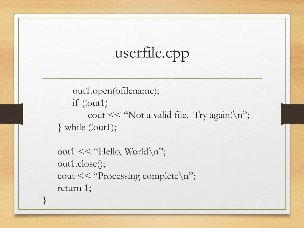 userfile cpp 1
