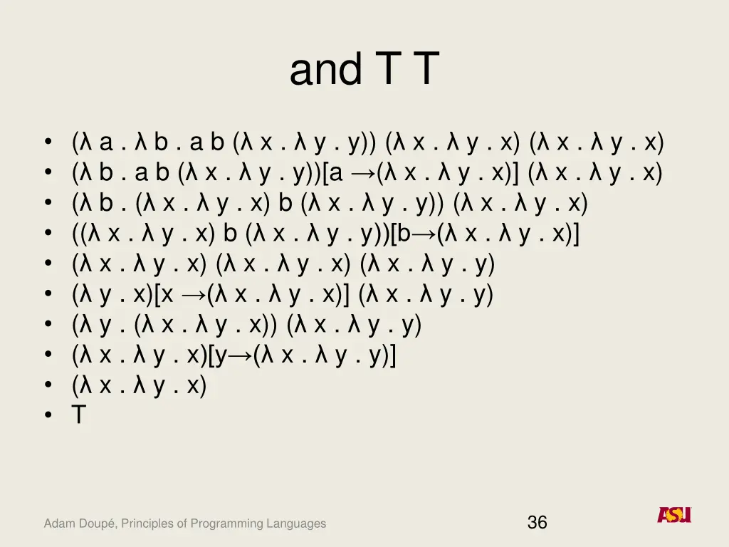 and t t