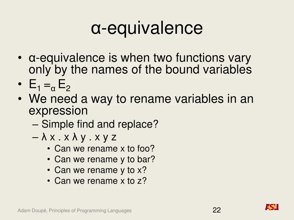equivalence 1