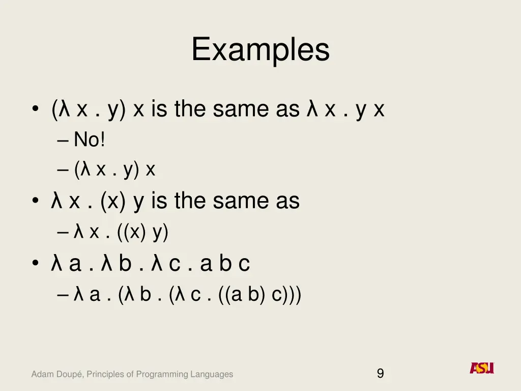 examples 1