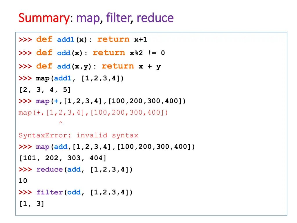 summary summary map