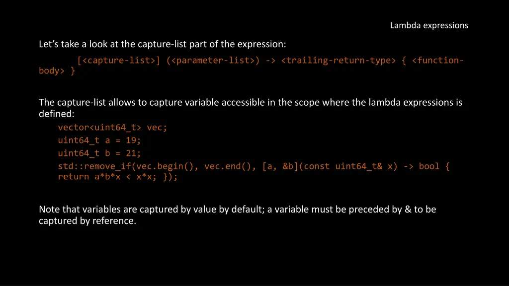 lambda expressions 2