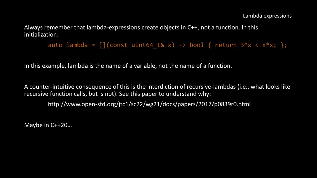 lambda expressions 3