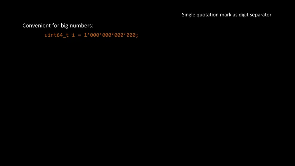 single quotation mark as digit separator