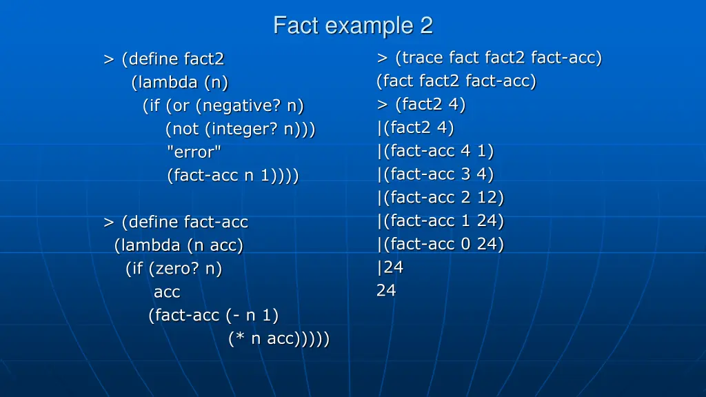 fact example 2