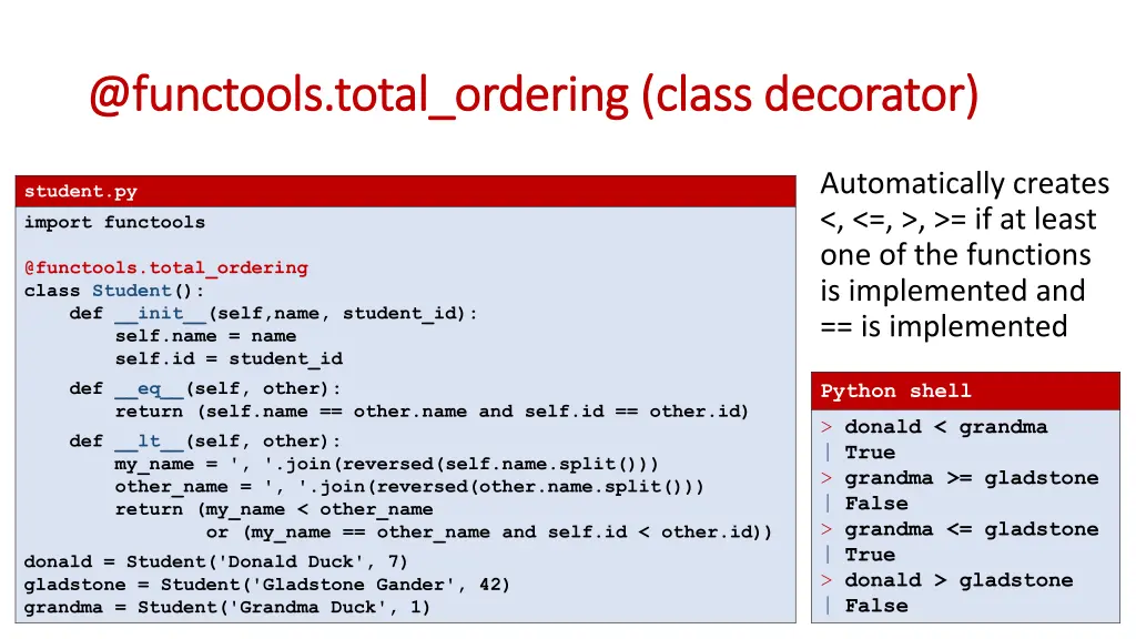 @ @functools total ordering functools total