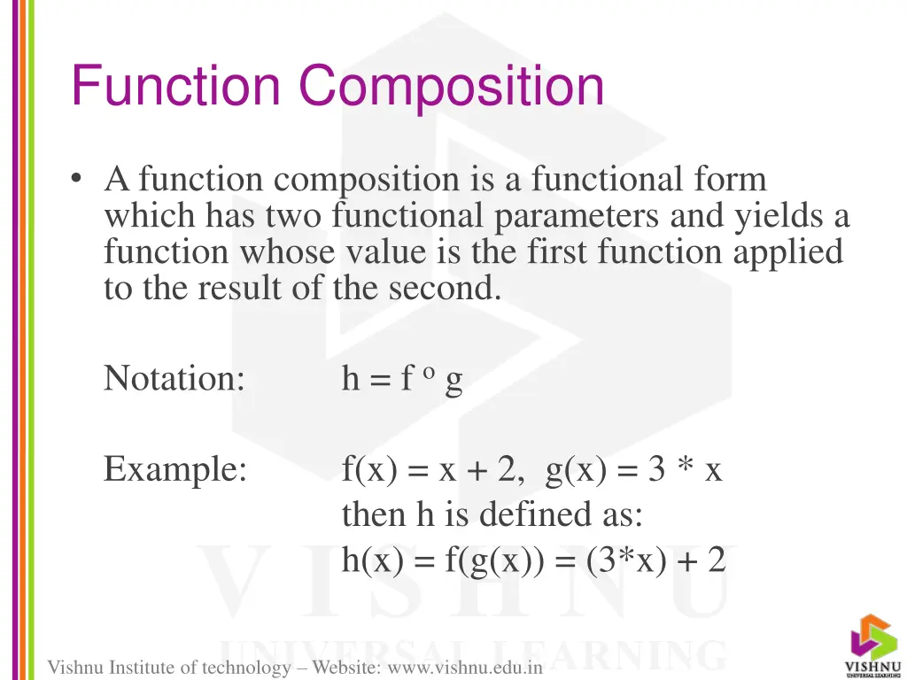 function composition