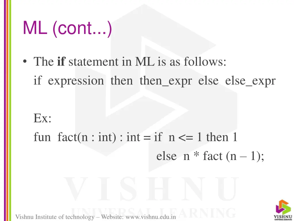 ml cont 2