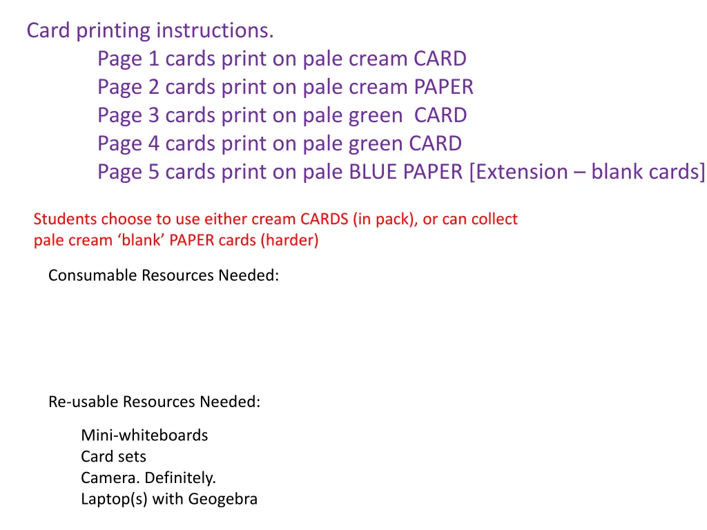card printing instructions page 1 cards print