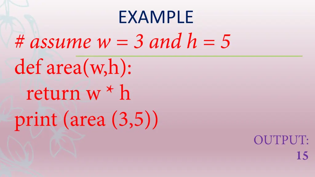 example 3