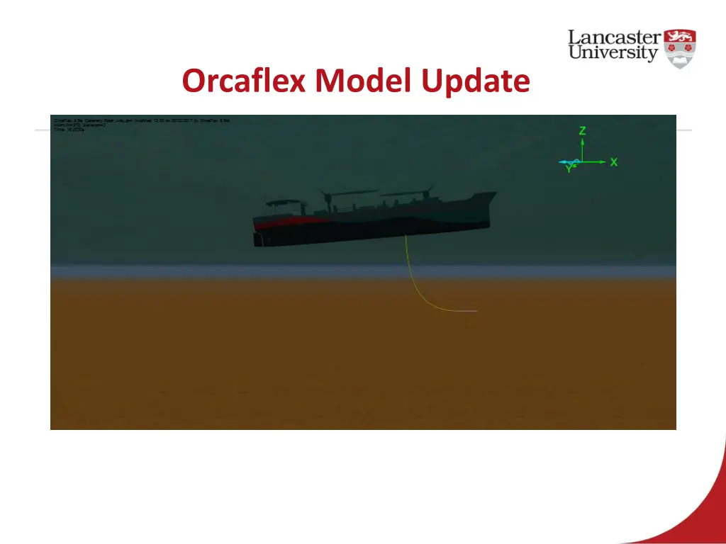 orcaflex model update