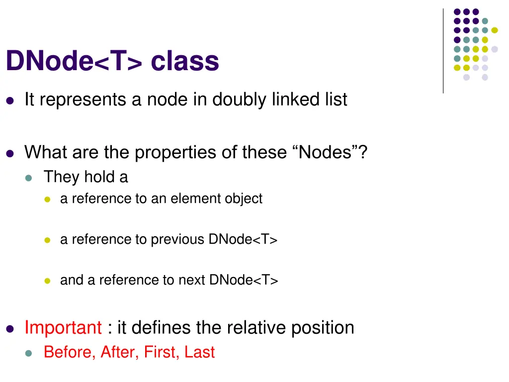 dnode t class
