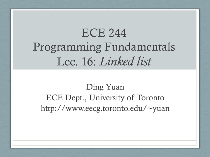 ece 244