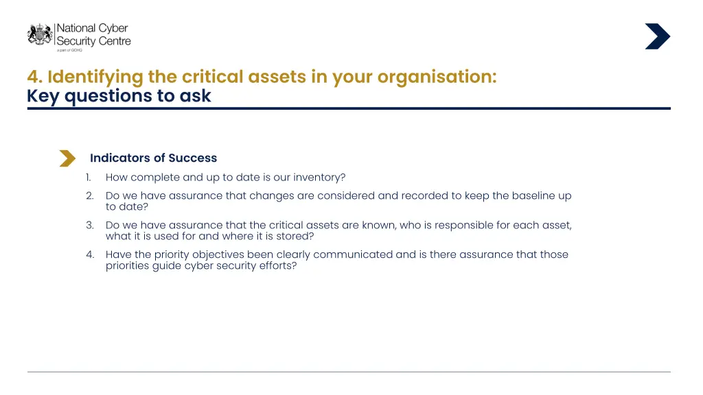 4 identifying the critical assets in your 1