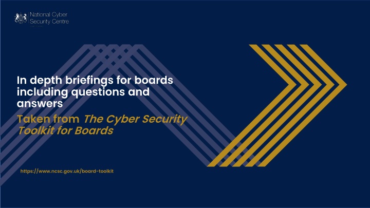 in depth briefings for boards including questions