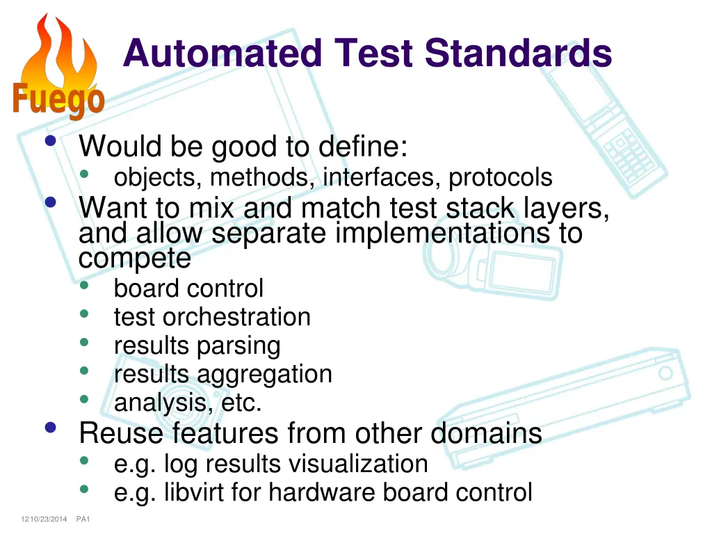 automated test standards