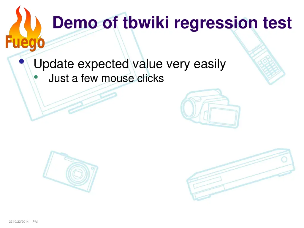 demo of tbwiki regression test