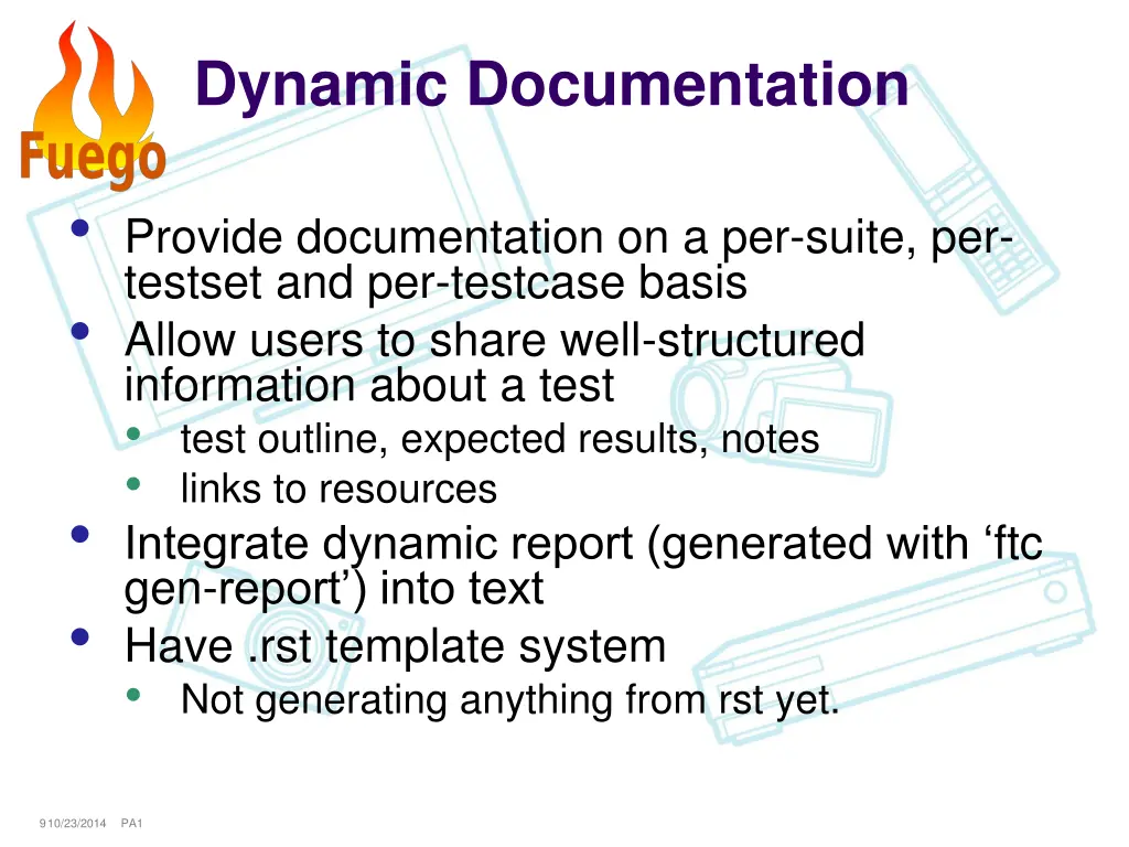 dynamic documentation