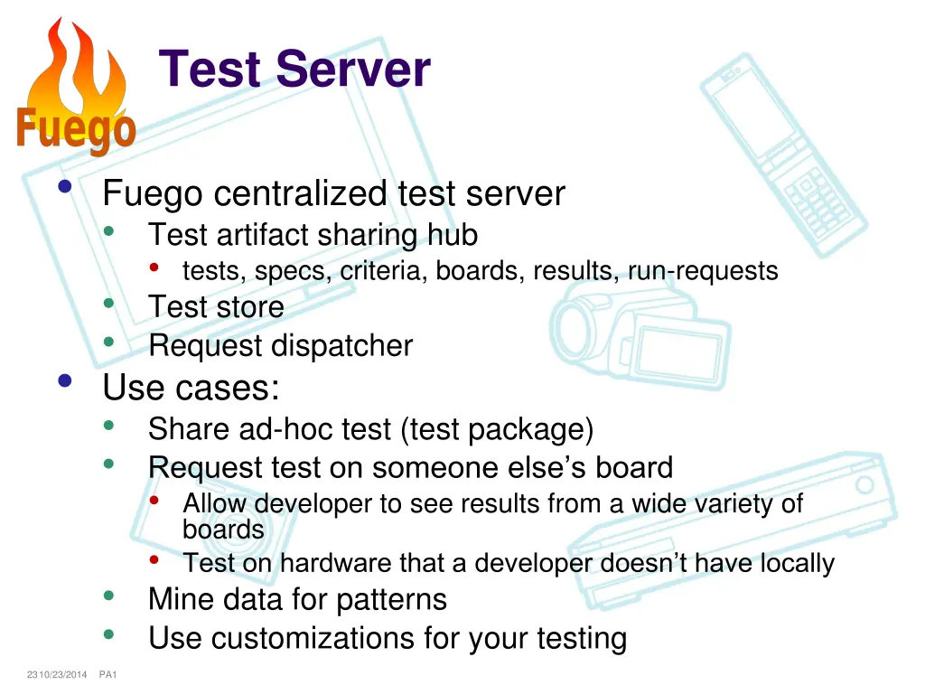 test server