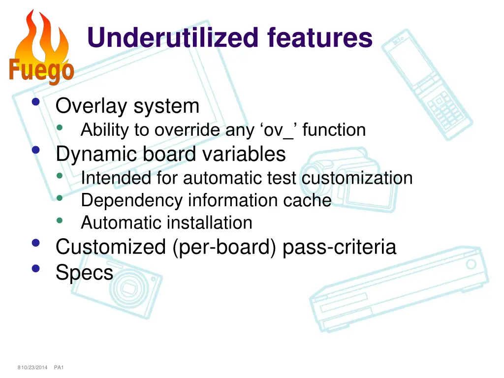 underutilized features
