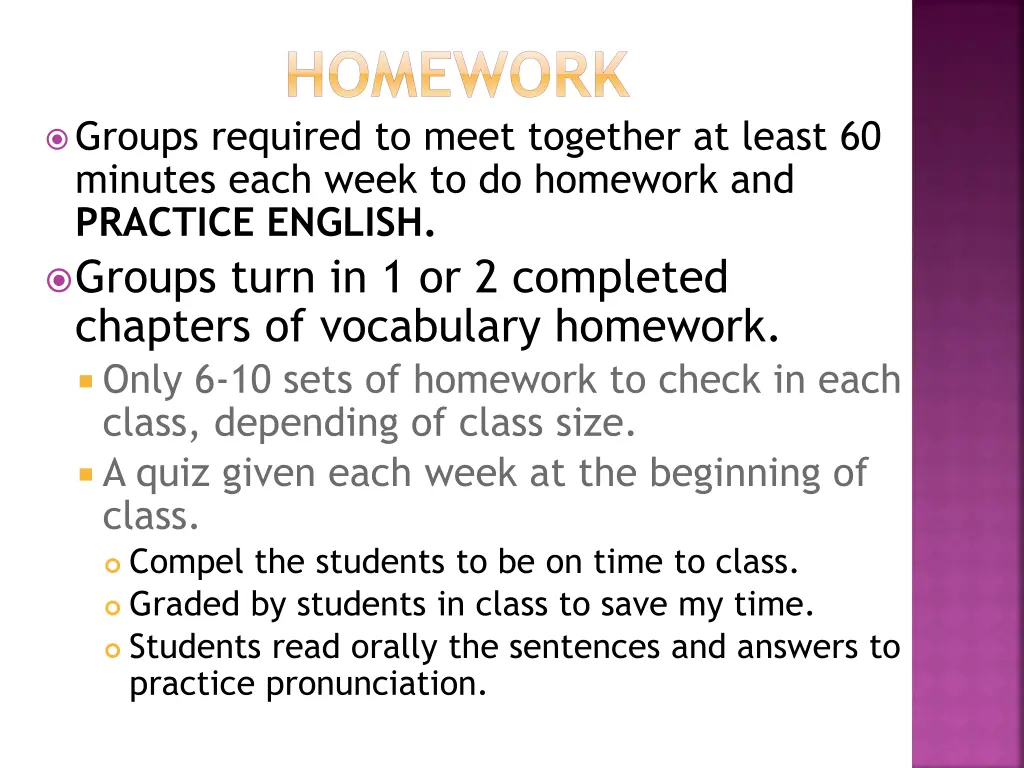 homework