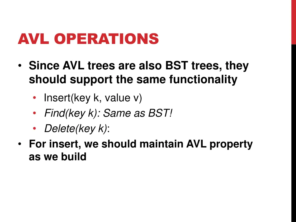 avl operations