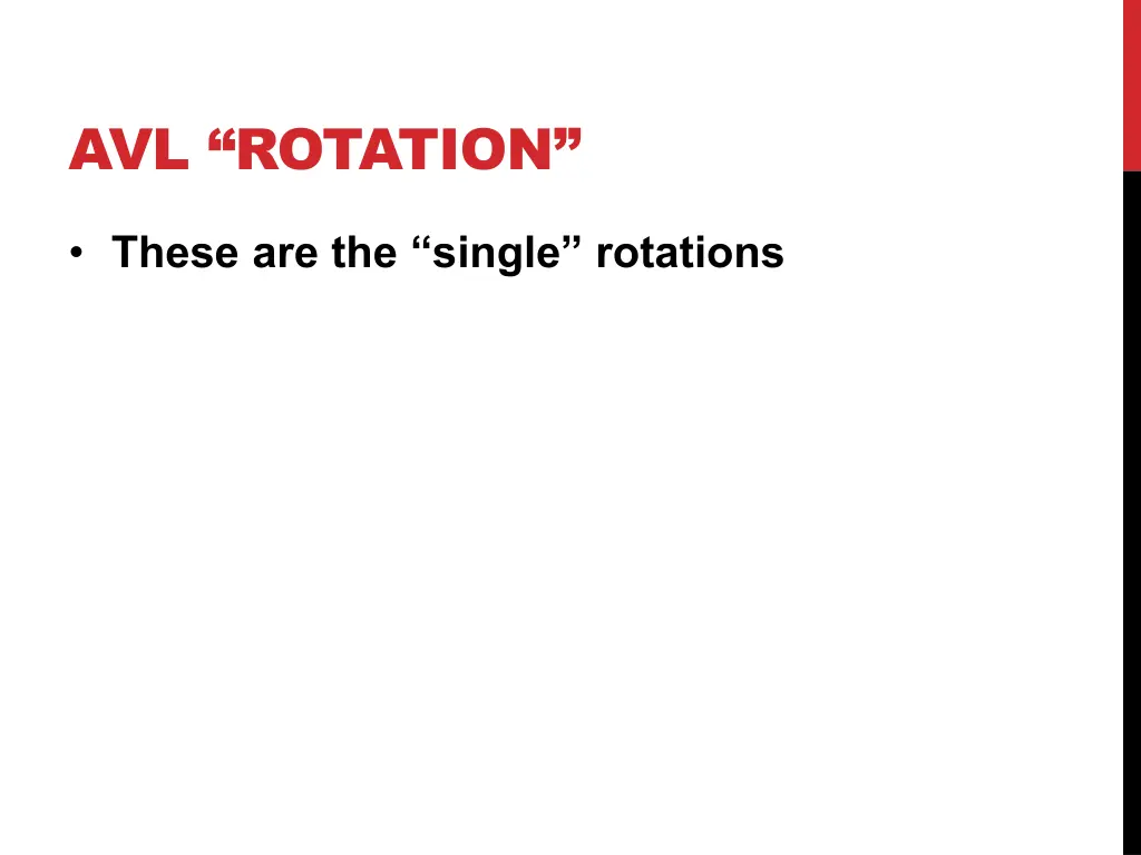 avl rotation 7