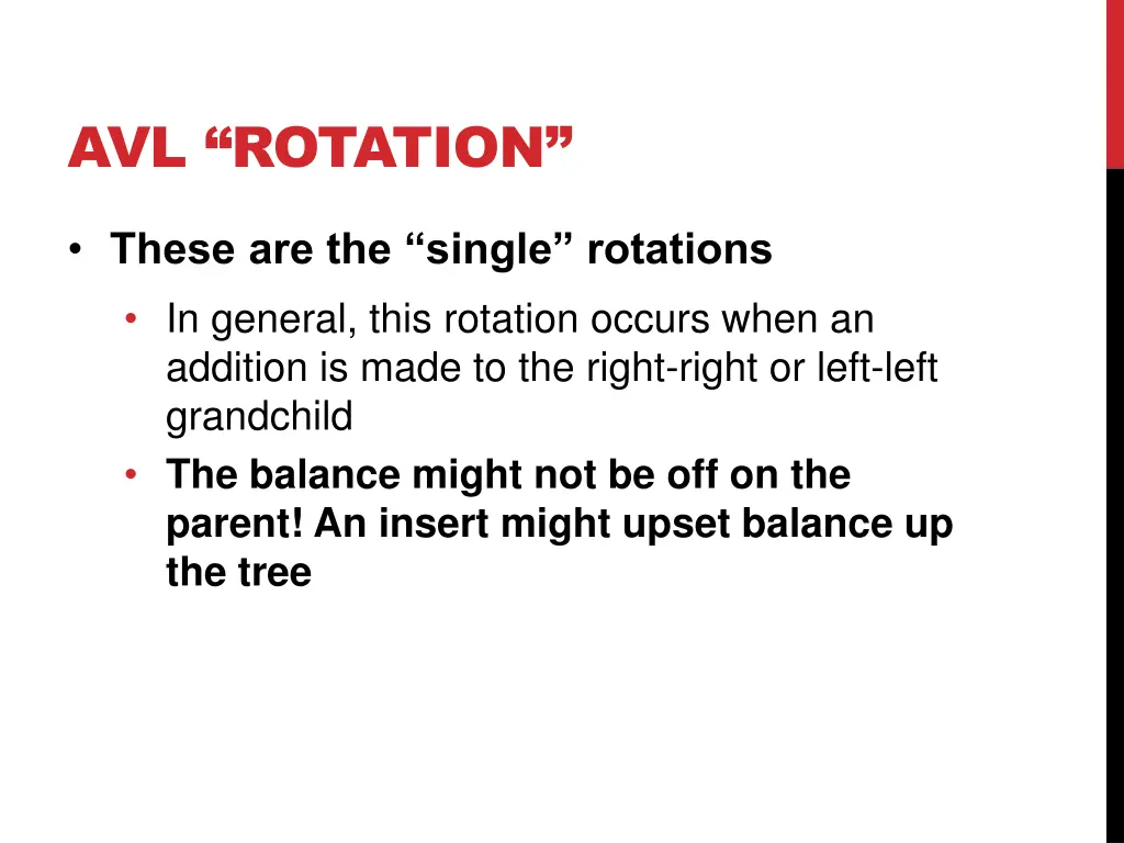 avl rotation 9