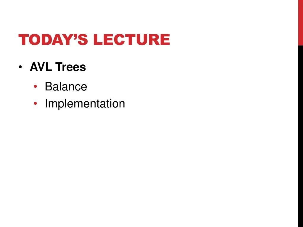 today s lecture