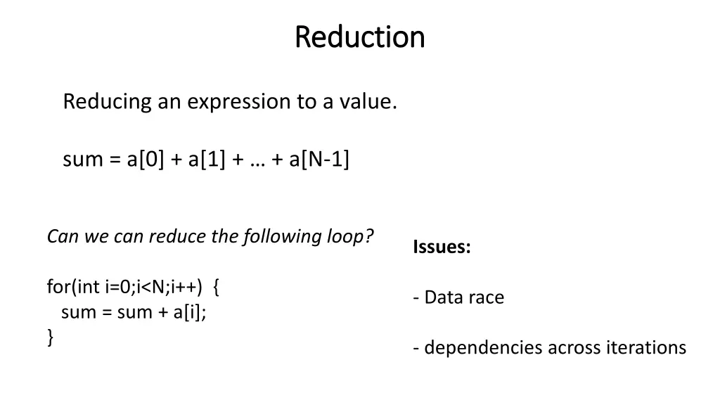 reduction reduction 1