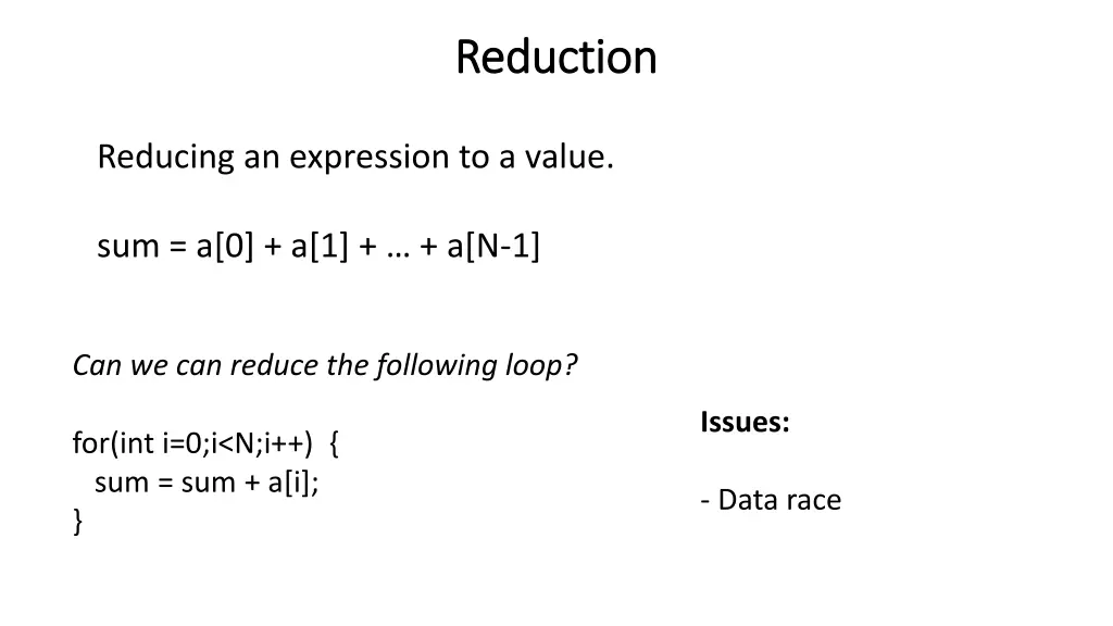 reduction reduction