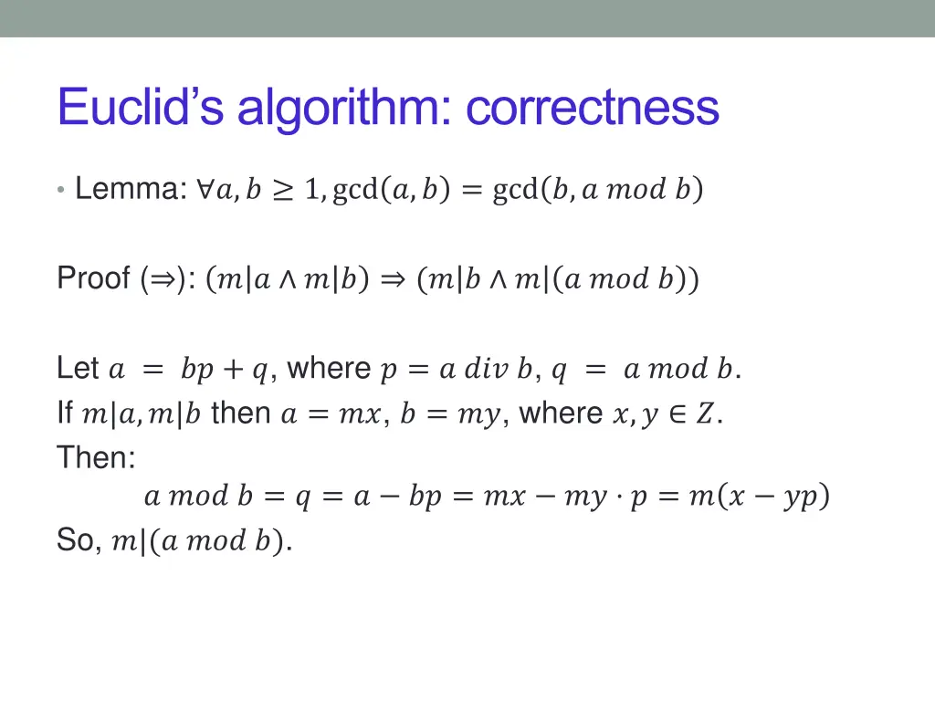 euclid s algorithm correctness 3