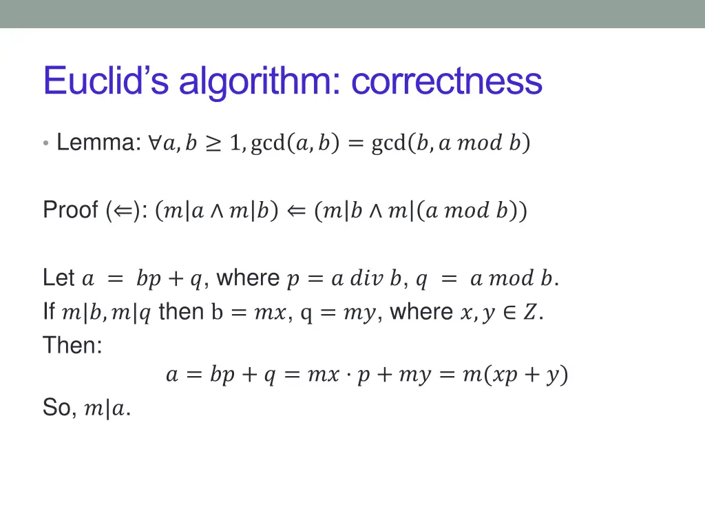 euclid s algorithm correctness 4
