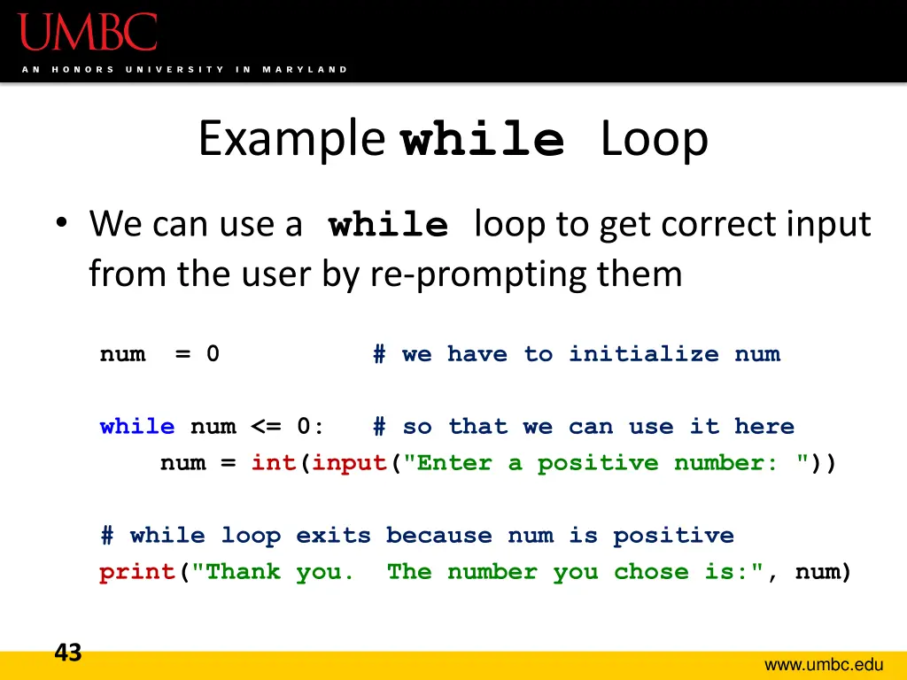 example while loop 2