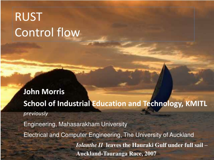 rust control flow