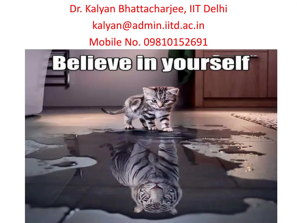 dr kalyan bhattacharjee iit delhi kalyan@admin