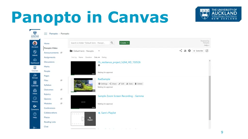 panopto in canvas