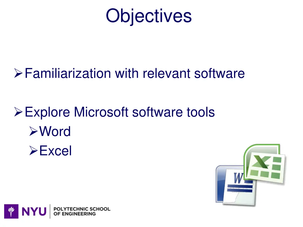 objectives