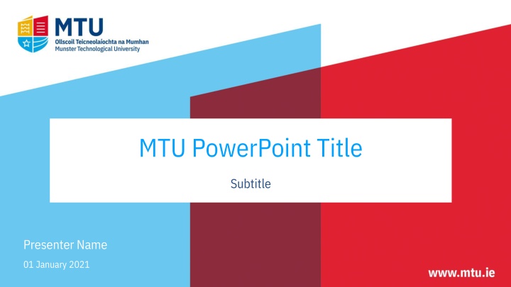 mtu powerpoint title