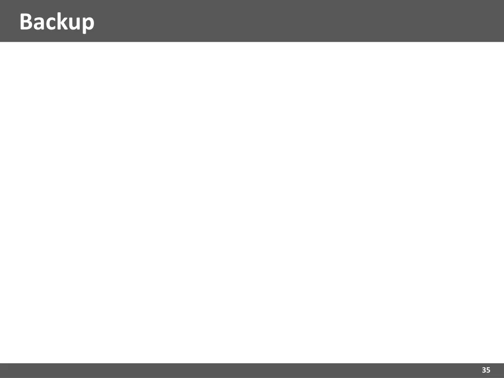 backup