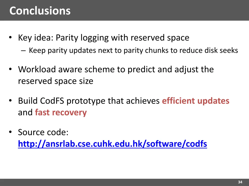 conclusions